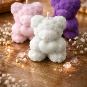 teddy candle